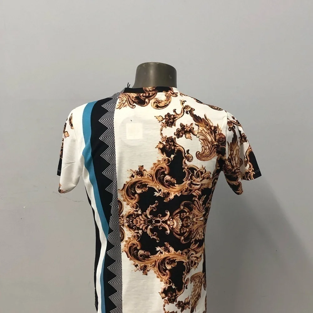 Steven land t-shirt crewneck white floral regular - Picture 2 of 3